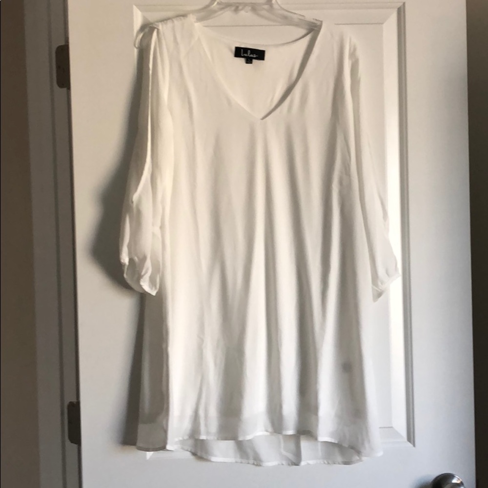 White boutique dress